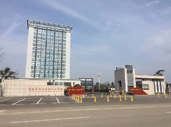 郯城縣住房和城鄉(xiāng)建設(shè)局電動門案例